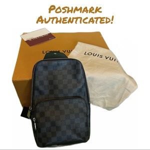 Louis Vuitton AV Sling Bag - Damier Graphite